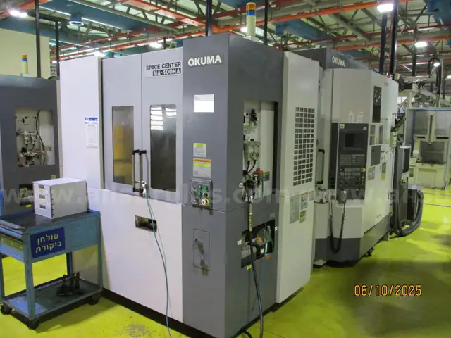 Okuma MA-400HA Space Center CNC Horizontal Machining Center (2005)