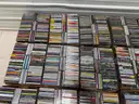 Large Lot of Approx. 3,000 Assorted Audio CD CDs Compact Discs Media w/ Cases - Mostly Jazz