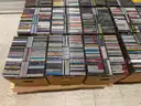 Large Lot of Approx. 3,000 Assorted Audio CD CDs Compact Discs Media w/ Cases - Mostly Jazz