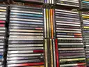 Large Lot of Approx. 3,000 Assorted Audio CD CDs Compact Discs Media w/ Cases - Mostly Jazz