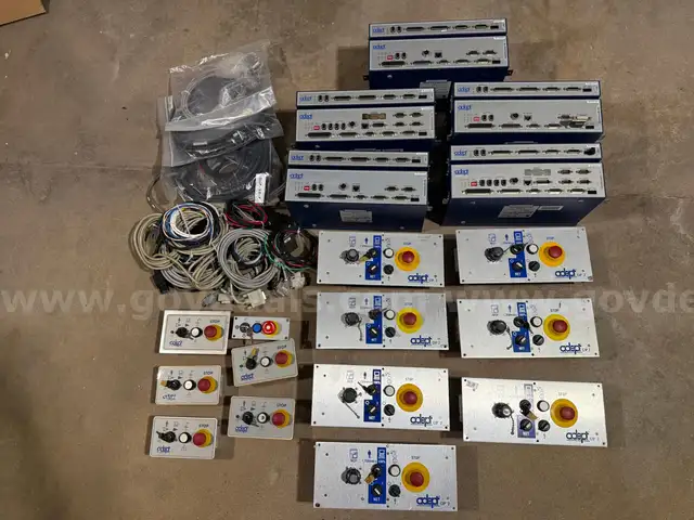 Large Lot of Adept Robot Robotic Arm Smart Controllers Computers Cables etc.