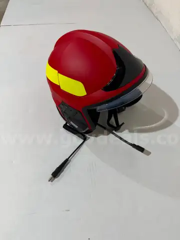 MSA Cairns XF1Red Fire Helmet