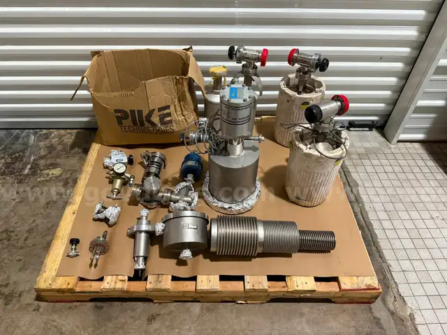 Lot of Vacuum Chamber Lab Equipment UHV