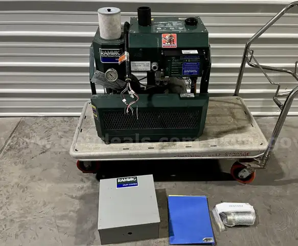 Ramvac Bison 5 Dental Vacuum System Pump 818E.1050.3 460v 3 Phase