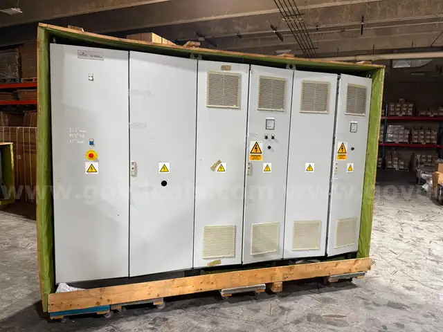 Large Industrial Electrical Control Cabinet Enclosure - 131&#x22; Wide
