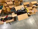 Lot of Akron Idex SAM Smart Fire Hose Nozzle System Equipment w/ 2 Nozzles