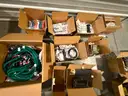 Lot of Akron Idex SAM Smart Fire Hose Nozzle System Equipment w/ 2 Nozzles
