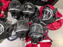Lot of 43 Drager Panorama Nova SCBA Mask Masks  - With Prism HUD Head-Up Display
