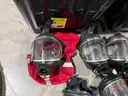 Lot of 43 Drager Panorama Nova SCBA Mask Masks  - With Prism HUD Head-Up Display