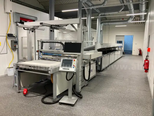 Thieme 3030/20H Vision Screen Printer, Natgraph Dryer, Niebling HPF SAMK400 Forming Machine & NST 100 Punch Press