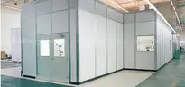 Prefab Lab Cleanroom ISO7/Class 10,000/3,500 sqf
