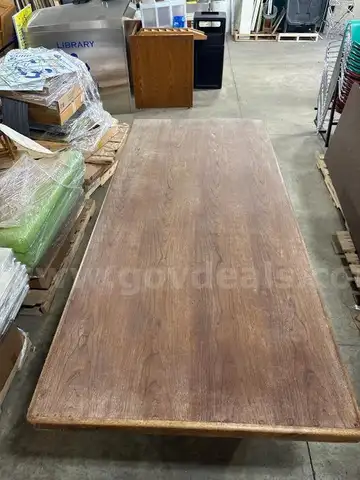 Lot of 1 conference table