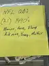 NFL QB&#x27;s and Running Back&#x27;s   Marino, Favre, Faulk, Sanders, Aikman,Elway