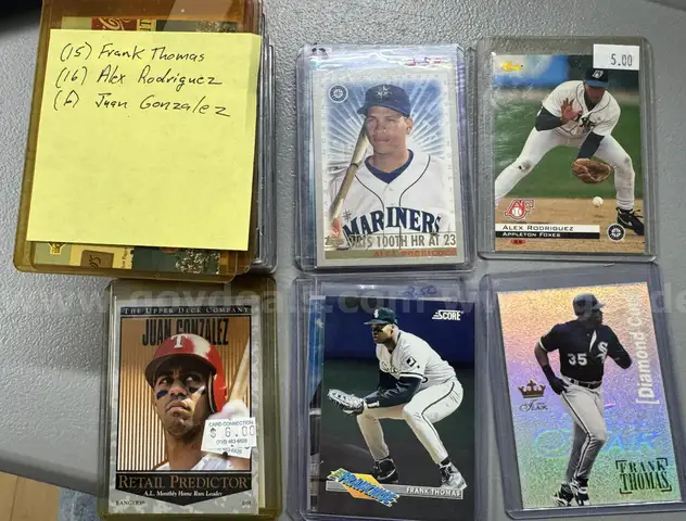 Approx. (68) Assorted MLB cards Ripken, Clemons, Rodriguez, Bonds (30) NBA Cards