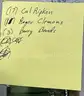 Approx. (68) Assorted MLB cards Ripken, Clemons, Rodriguez, Bonds (30) NBA Cards