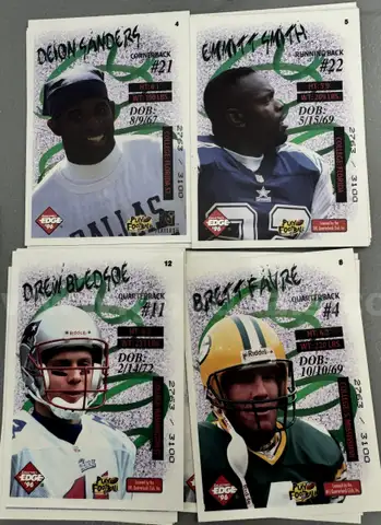 (2) sets of 1996 Collector&#x27;s Edge &#x22;Big Easy&#x22; Gold set