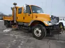 2005 International 7400 Quad Cab Dump Truck