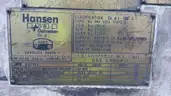 Hansen 1250kVA, 6600v Hv, 1100v Lv Mobile Substation