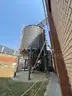 Maize Storage Silo With Decanting Auger Screw Conveyor