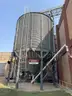 Maize Storage Silo With Decanting Auger Screw Conveyor