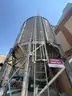 Maize Storage Silo With Decanting Auger Screw Conveyor