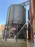 Maize Storage Silo With Decanting Auger Screw Conveyor