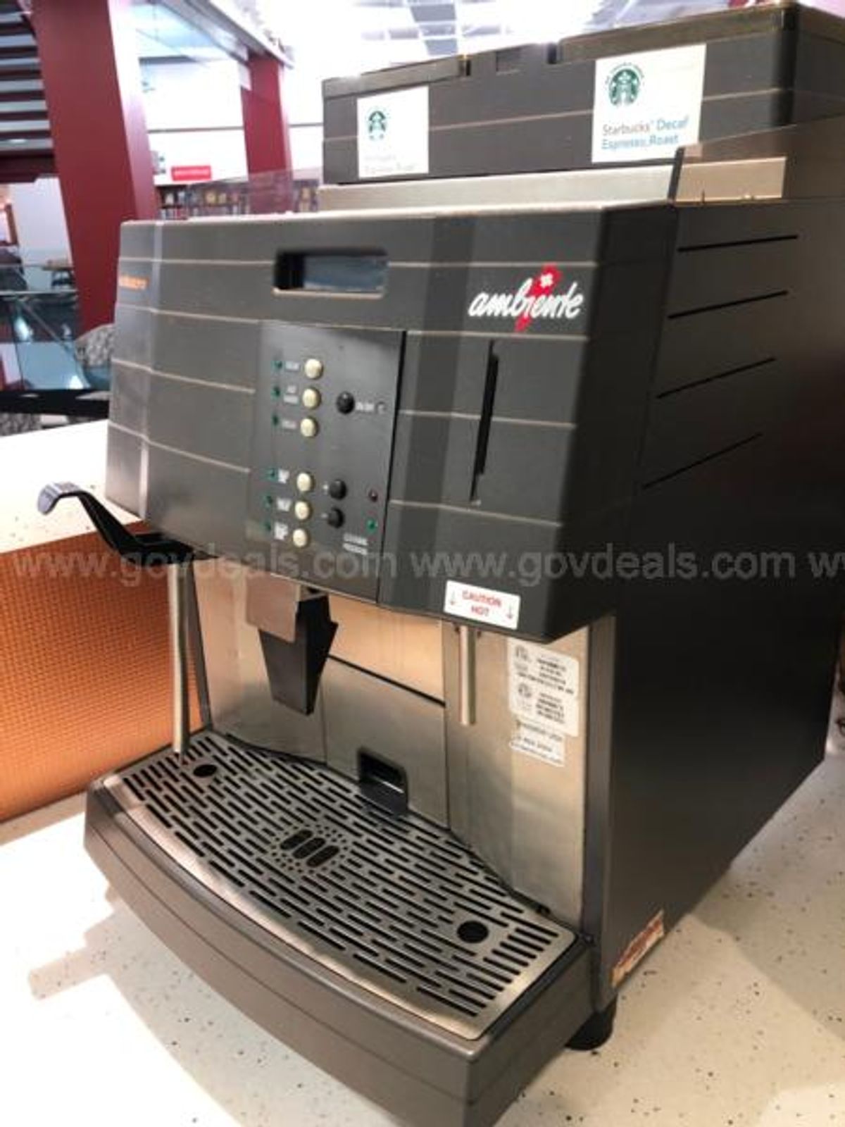 schaerer ambiente coffee machine