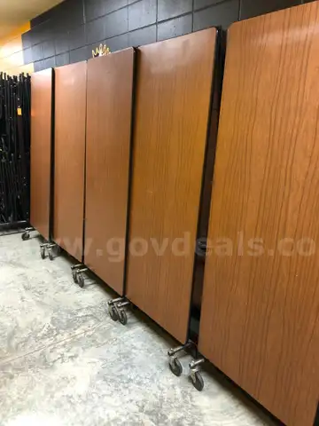 Lot of 6 Cafeteria tables