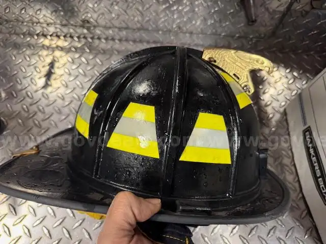 Morning Pride Ben 2 Fire Helmet Black Trim ST-L2T