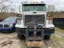 1999 White GMC Autocar w/Leach 2RII Rear Loader Packer