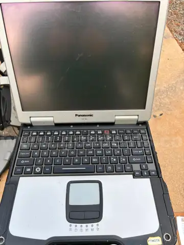 Lot of Twelve (12) Panasonic CF31 Toughbooks - All Hard Drives Removed