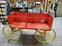 Large Wheel popcorn cart