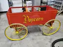 Large Wheel popcorn cart