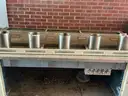 Lot of 4 Serving line tables