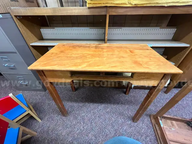 Small wooden desk