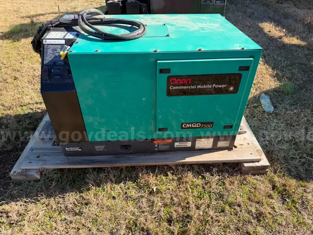 Onan Generator CMQD 7500