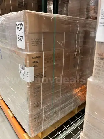 1 Pallet with 576 MRE Meals