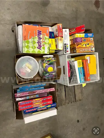 Math Boardgame Lot