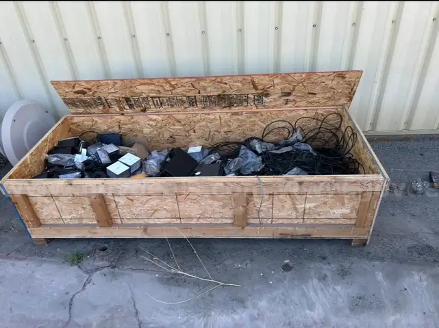 24/7 Security camera lot