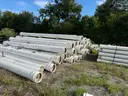 1 LARGE LOT of 3,500 feet 12&#x22; PVC SDR21 PIPE - 175 pieces  x 20 feet each piece