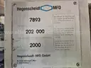 Hegenscheidt MFD 7893 CNC Deep Rolling Machine