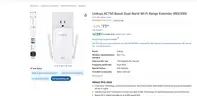 QTY (100 ) - Linksys AC750 Boost Dual-Band Wi-Fi Range Extender (RE6300) - Certified Refurbished