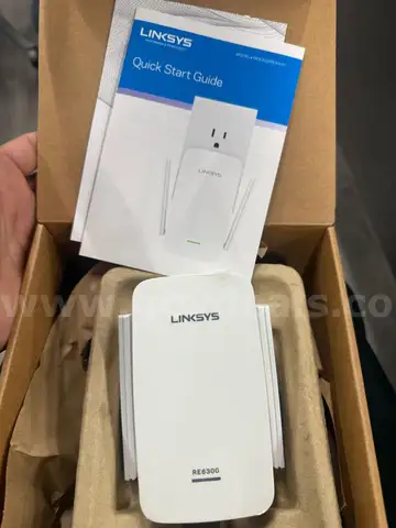 QTY (100 ) - Linksys AC750 Boost Dual-Band Wi-Fi Range Extender (RE6300) - Certified Refurbished