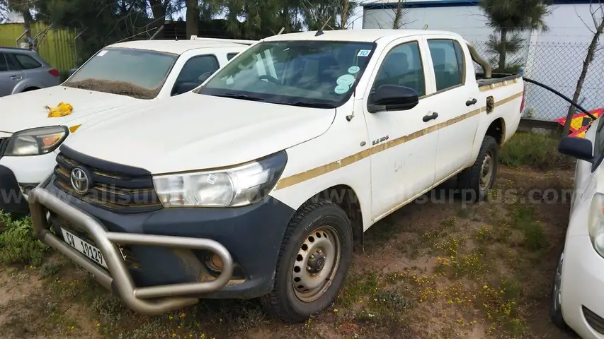 2019 Toyota Hilux, 2.4GD6, 4x4 Double Cab Bakkie/LDV