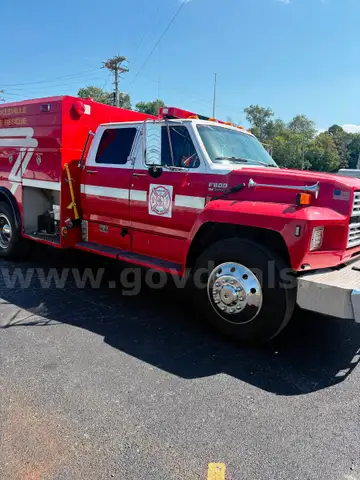 1989 Ford F800F Rescue