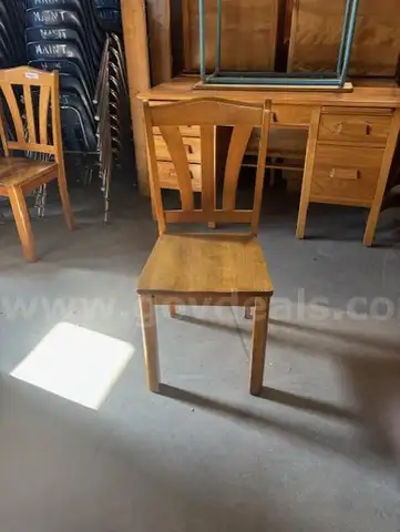 2 x Oak Chair