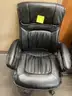 OFFICE CHAIRS, BLACK VINYL (5)