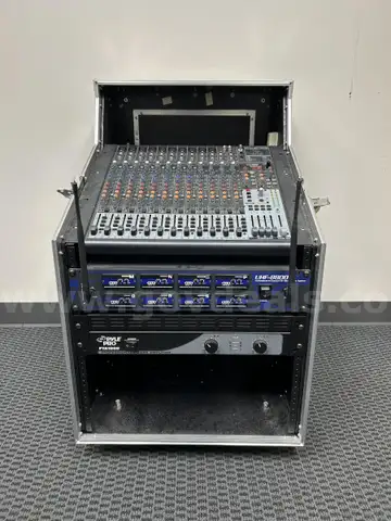 Lot of Audio sound equipment