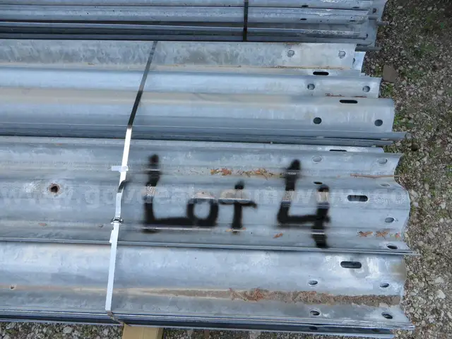 12'6" Guardrail Bundles - 50 pieces - Lot No. 4