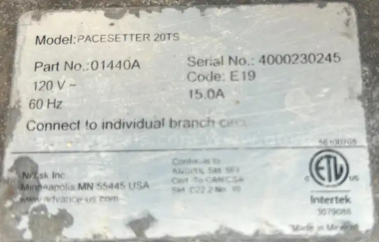 Lot of janitorial equipment ( Floor Scrubbers, Vacuums, Carpet Extractors, Floor Burnishers)